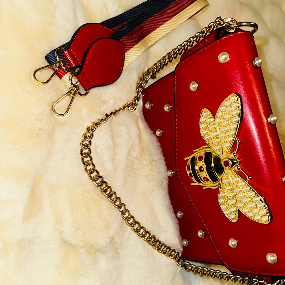 Red Fashion bag New never used